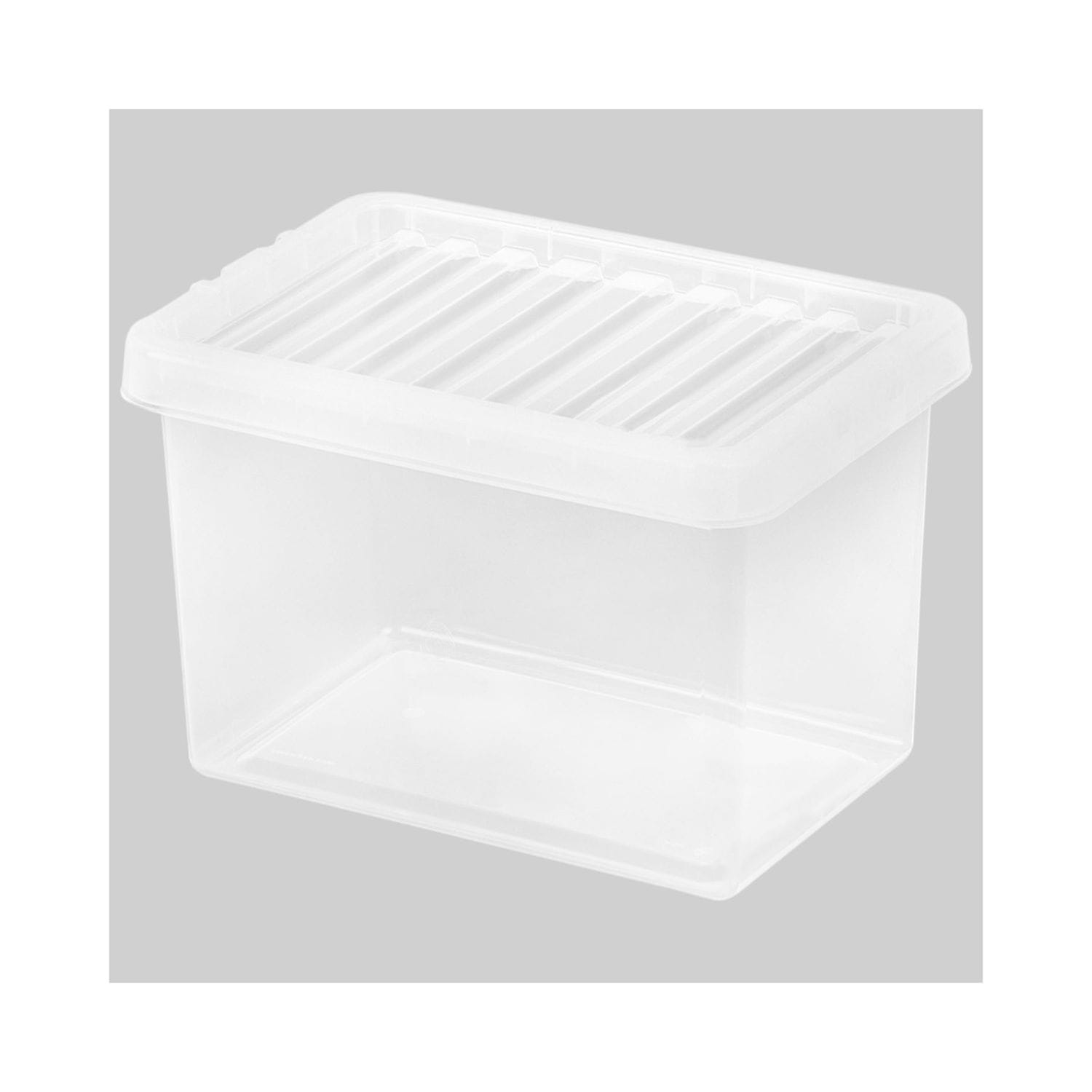 Wham 7 Litre Crystal Storage Box x2 Home Bargains