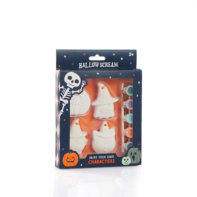 Hallow Scream Paint Your Own Characters Home Bargains