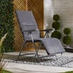 The Outdoor Living Collection Capri Padded Relaxer Chair