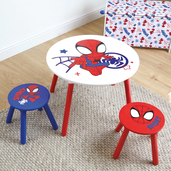 Marvel Spidey And His Amazing Friends Table & Stools
