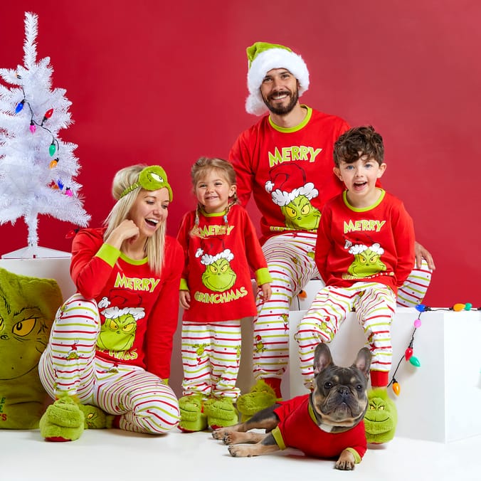 Women's discount grinch pyjamas