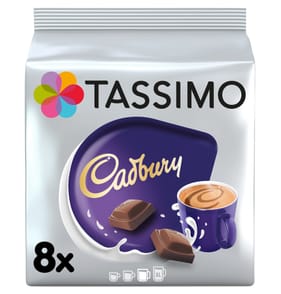 Tassimo Cadbury Hot Chocolate Pods 8 x 30g