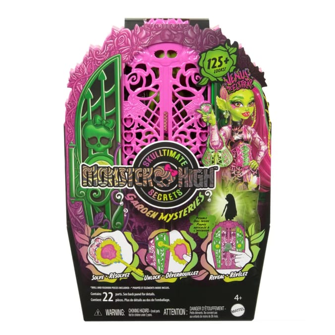 Monster High Skulltimate Secrets Garden Mysteries Playset