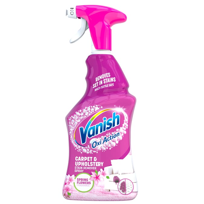 Vanish Oxi Action Carpet & Upholstery Stain Remover Spray Spring Flowers 500ml