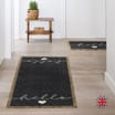  Hello Black Runner 50x120