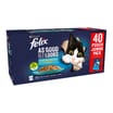 Felix As Good As It in Jelly Wet Cat Food 85g x40 - Ocean Feasts Selection