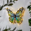 Firefly Solar Light Co Butterfly Solar Wall Art