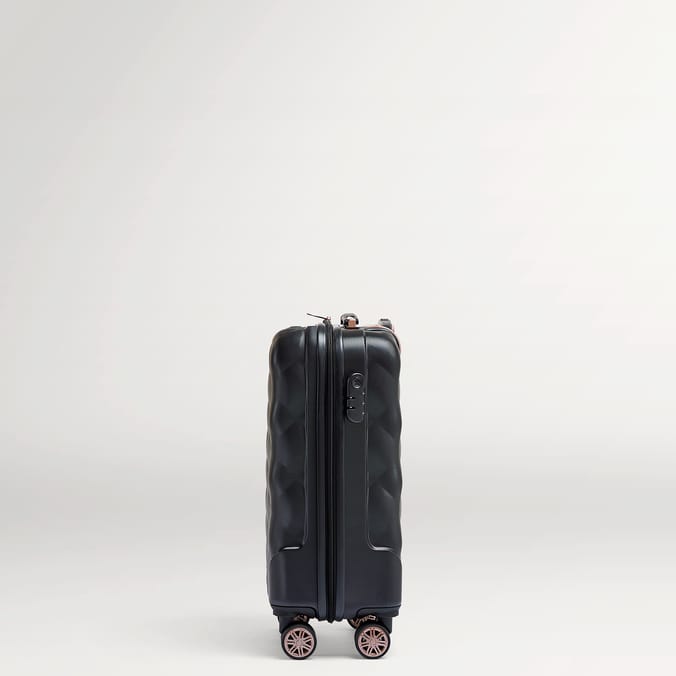 Salisbury Embossed Quilted Shell Suitcase Set Of 3