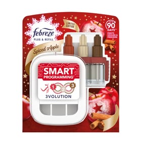 Febreze 3Volution Spiced Apple Plug In Starter Kit 20ml