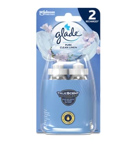 Glade Sense & Spray Air Freshener Twin Refill Clean Linen 2x18ml