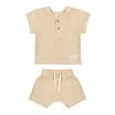 Pure Baby Natural Waffle Co-Ord Set