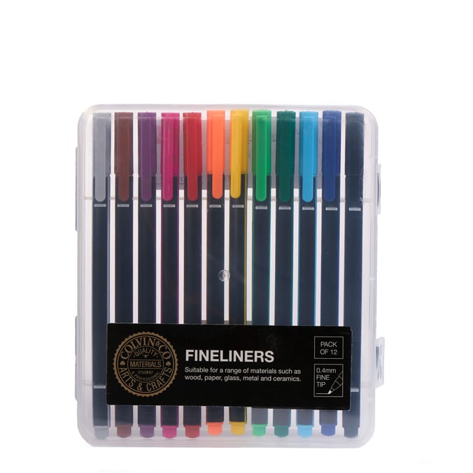 Colvin & Co Fineliners 12 Pack
