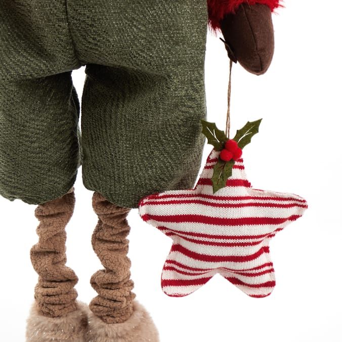 Sleigh Bell Reindeer Pull Up
