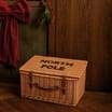 Festive Feeling North Pole Willow Basket