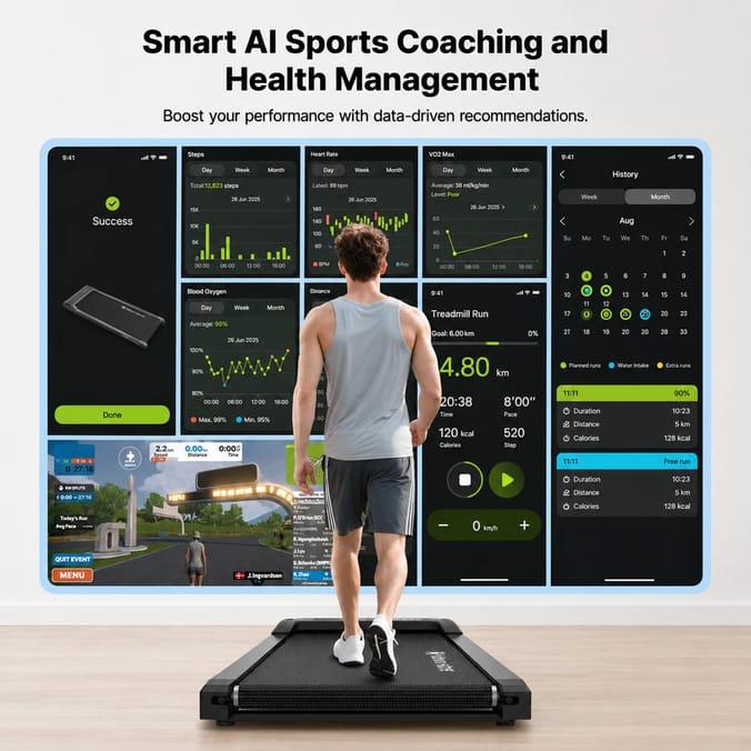 Mobvoi Home Walking Treadmill Edge Bluetooth Walking Pad TM10
