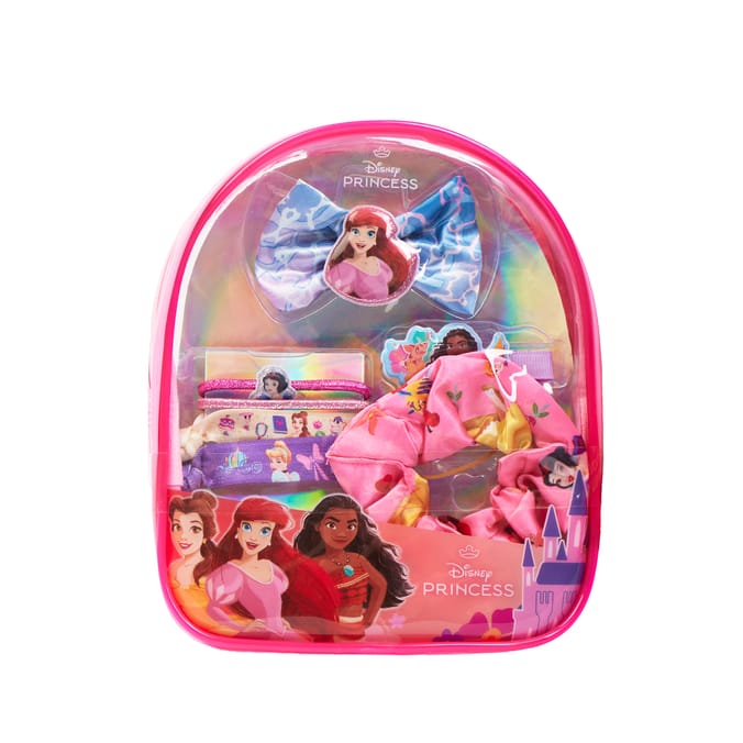 Disney Princess Mini Backpack Hair Gift Set