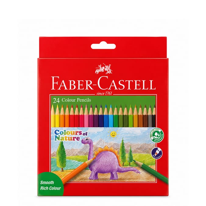 Faber-Castell Colour Pencils 24 Pack