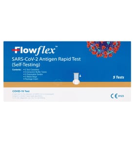 Flowflex Sars-CoV-2 Antigen Rapid Test (Self-Testing) 5 Pack