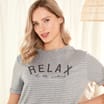 Jeff & Co By Jeff Banks Ladies ''Relax, It's The Weekend" Pyjama Set