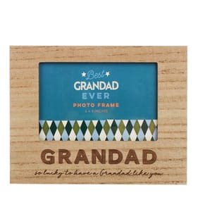 Just For You Grandad Wooden Photo Frame - Grandad