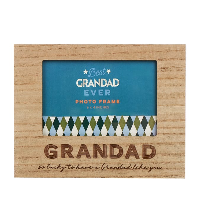 Just For You Grandad Wooden Photo Frame - Grandad