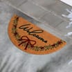 Festive Feeling Coir Door Mat - Welcome