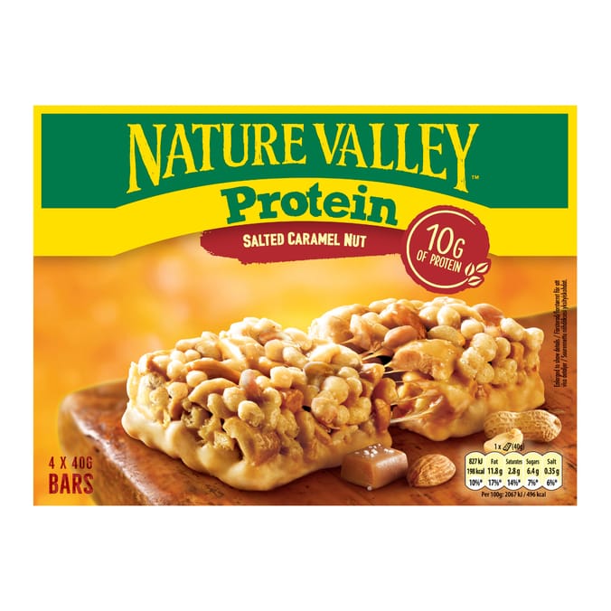 Nature Valley Protein Bar 4 x 40g - Salted Caramel x8