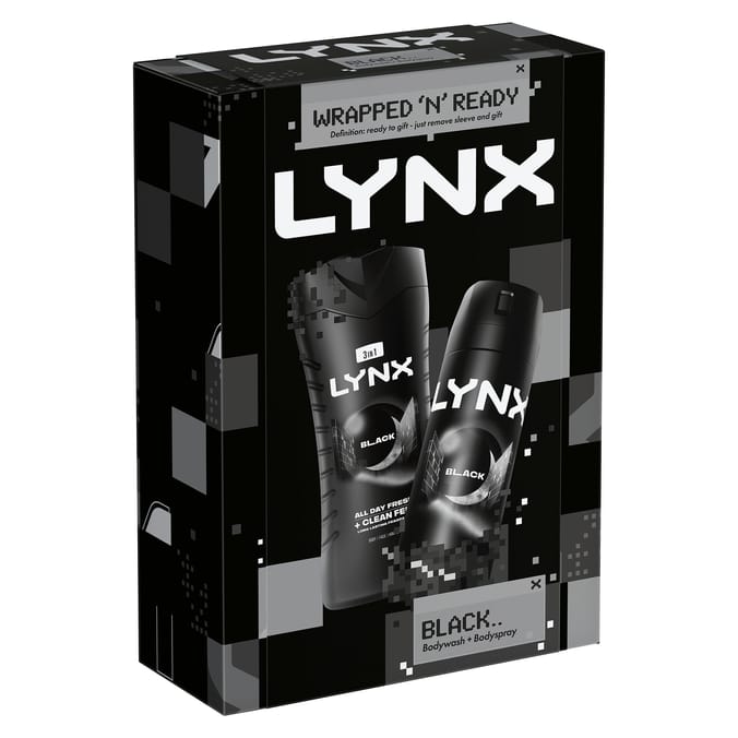 Lynx Duo Gift Set - Black 