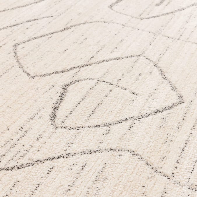 Asiatic Oslo Maze Rug OS01 - Cream/Grey