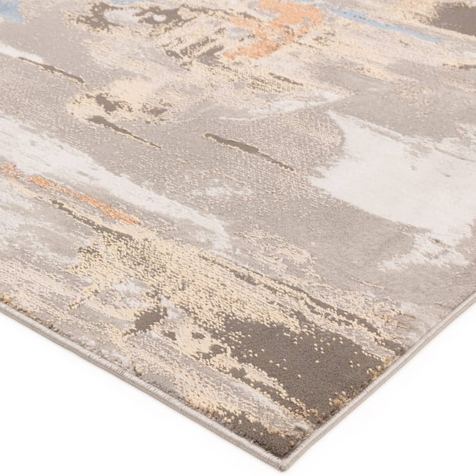 Asiatic Miro Painterly Rug Metallic MI01
