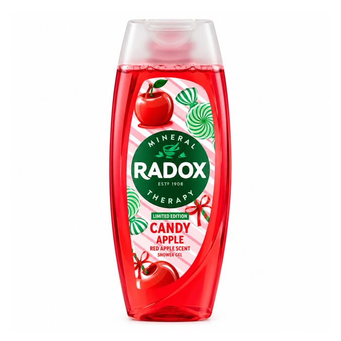 Radox Limited Edition Shower Gel 225ml - Red Apple Scent  