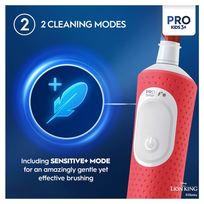 Oral-B Pro Kids Electric Toothbrush - Lion King