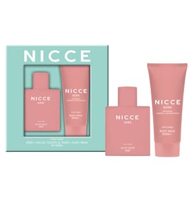 Nicce Icon For Her Eau De Toilette & Body Wash Gift Set - Jasmine & Sandalwood