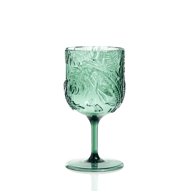 The Outdoor Edit Earthed Acrylic Wine Glass Home Bargains