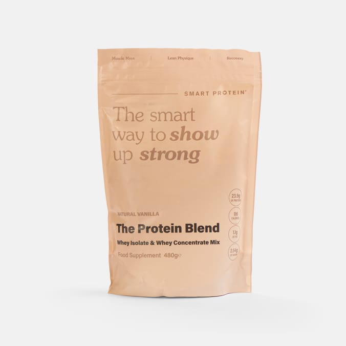 Smart Protein The Protein Blend Food Supplement 480g - Natural Vanilla