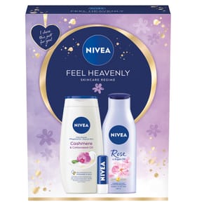Nivea Feel Heavenly Skincare Regime Gift Set