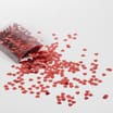With Love Heart Shaped Confetti x2