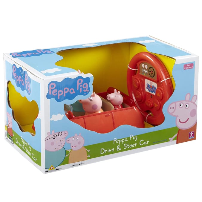 Peppa pig hot sale remote control car