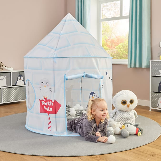 Liberty House Toys Kids Arctic Play Tent and Play Mat Set