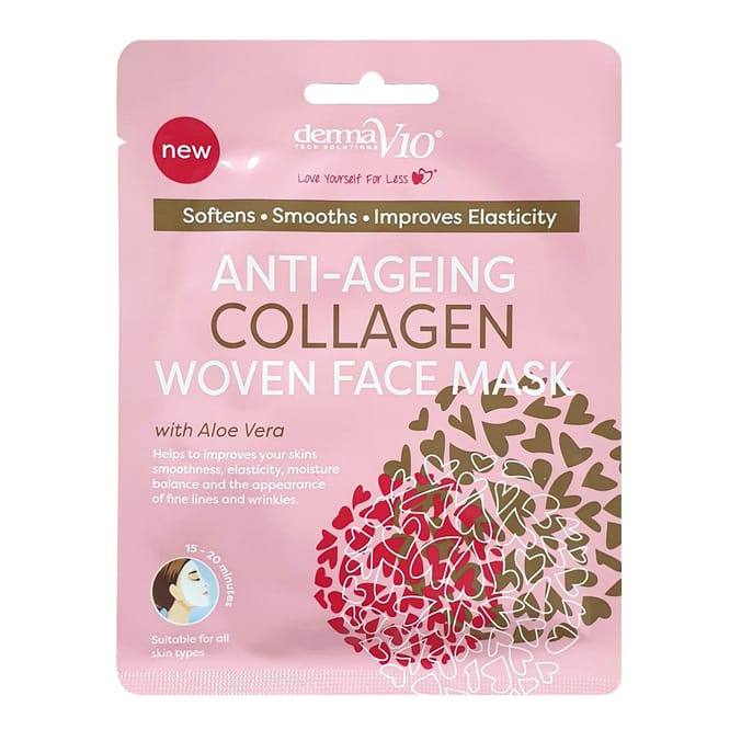 Dermav10 Anti-Aging Collagen Face Mask