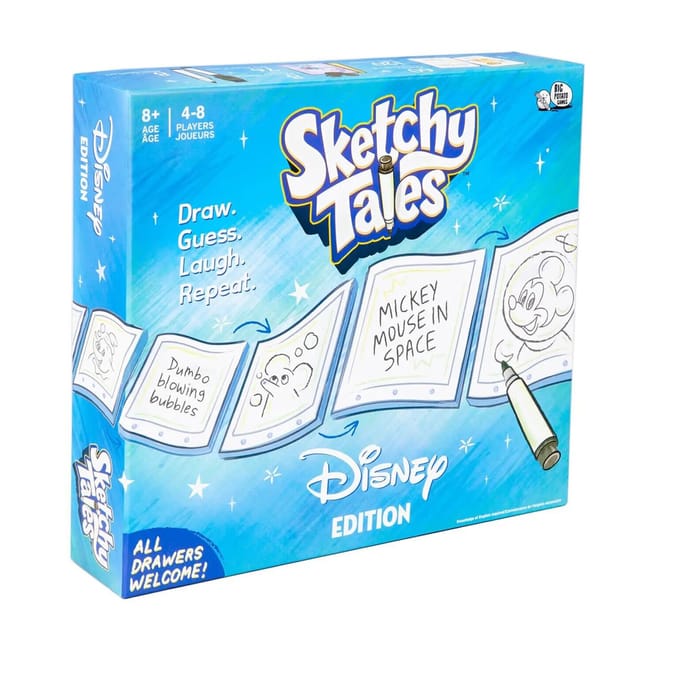 Big Potato Disney Sketchy Tales Magical Kids Board Game