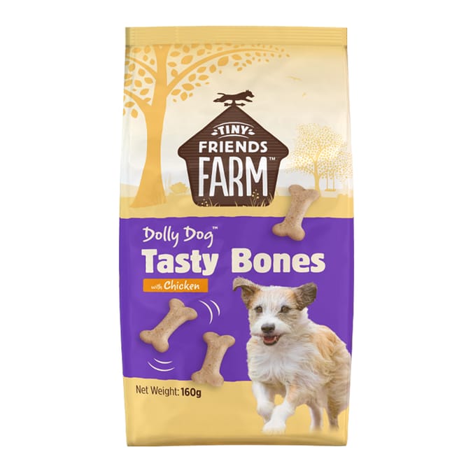 Tiny Friends Farm Tasty Bones Chicken 160g