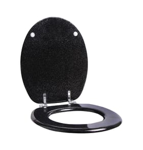 Bathroom Glitter Toilet Seat