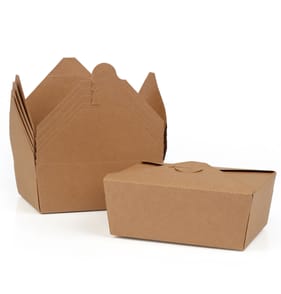 Recyclable Take Out Boxes 6 Pack