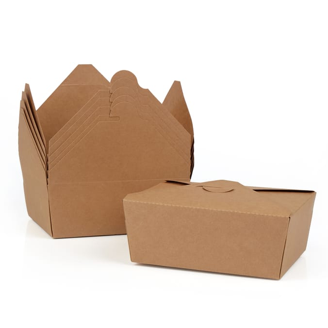 Recyclable Take Out Boxes 6 Pack