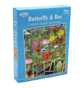  Webbs Seeds Complete Garden Seed Shaker - Butterfly & Bee