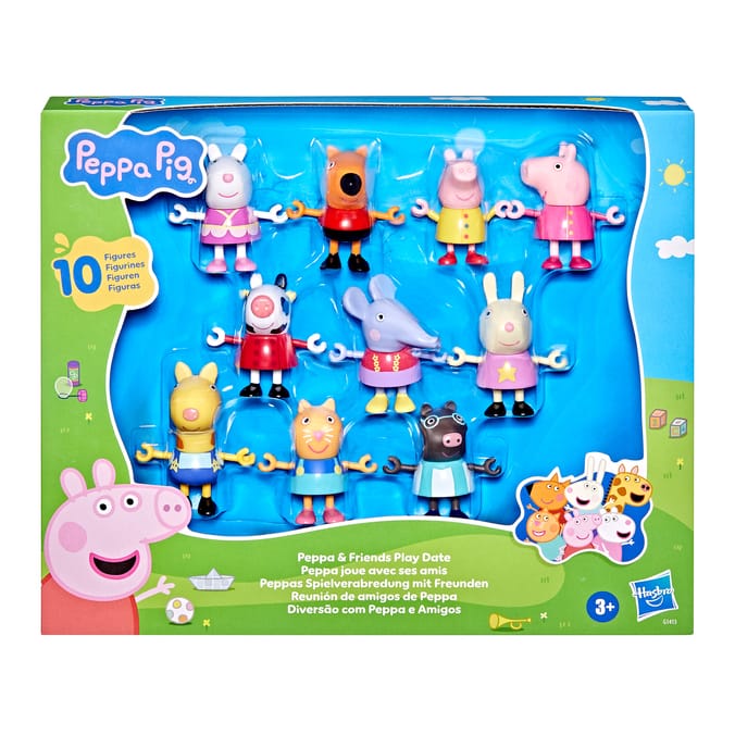 Peppa Pig Peppa & Friends Play Date 10 Figure Set