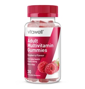 Vitawell Adult Multivitamin Chewable Gummies 30s - Raspberry Flavour