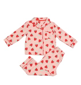 Originals Young Girl Strawberry Button Pyjama Set