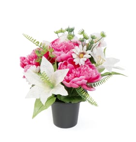 Home Collections Graveside Flower Pot - Pink